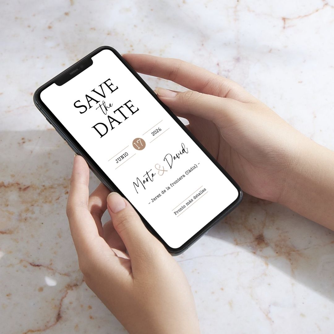 vintage Save The Date